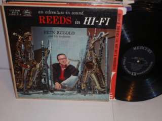 PETE RUGOLO Reeds In Hi Fi LP Mercury MG 20260  