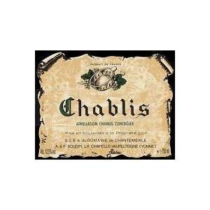  Domaine Boudin Chablis 2009 750ML Grocery & Gourmet Food