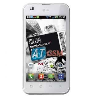 NEW LG Optimus White P970 Android v2.2 UNLOCKED Phone  