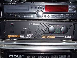 GEMINI XG 2000 1000 WATTS  