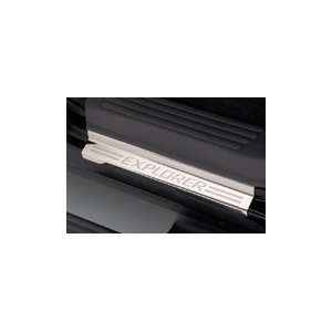  Ford Mustang Door Sill Plate, Stainless Steel Automotive