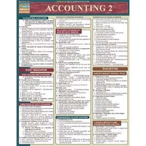   BarCharts  Inc. 9781572225169 Accounting 2  Pack of 3