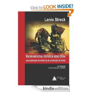 HERMENÊUTICA JURÍDICA EM CRISE   10ª Edição (Portuguese Edition 