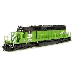   Limited HO Scale Blue Line SD40 2 w/Sound, BN #7921 Toys & Games