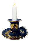 Greek Oil Lamp Censer Candle Holder 24KT GOLD Saints  