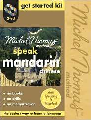 Speak Mandarin Chinese Get Started Kit  The Michel Thomas Method (2 CD 