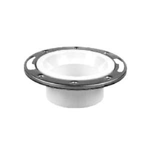  Oatey 43498 4 Inch ABS Closet Flange without Test Cap with 