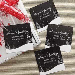   Christmas Gift Tags   Winter Snowscape
