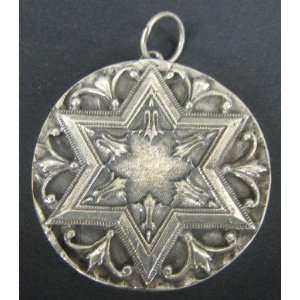  Winograd Judaica .999 Silver Star of David Pendant 