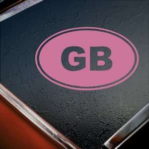  Great Britain England Pink Decal Truck Window Pink Sticker 