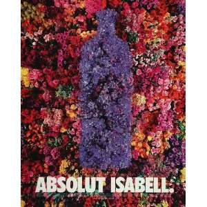   Robert Isabell Flowers Bronstein   Original Print Ad