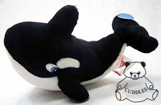 Free Willy Whale Dakin Plush Toy Stuffed Animal Killer Orca Cute 