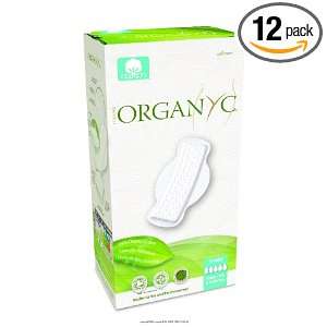 Organyc Maternity Pads with Wings, Organyc Day Super Mat Pad W Sp, (1 