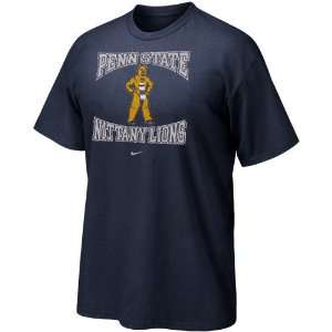 Nike Penn State Nittany Lions Youth Navy Blue Mascot T shirt (X Large)