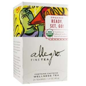 Allegro Organic Ready, Set, Go 20 Tea Bags