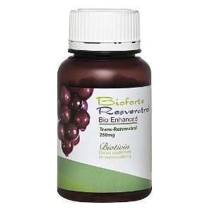  Biotivia Bioforte Resveratrol 250 mg Health & Personal 