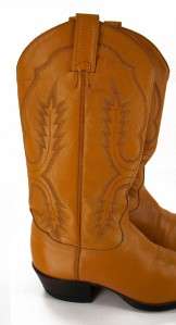 80A Womens NICE TONY LAMA 2926 Butterscotch Solid Leather COWGIRL 
