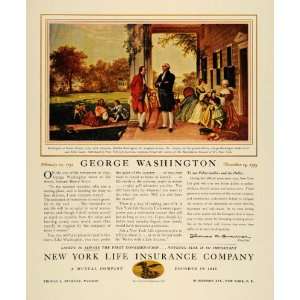   Insurance Washington MET Buckner   Original Print Ad