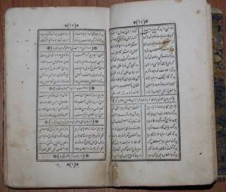 ARABIC OTTOMAN PERSIAN PEND I ATTAR CAIRO BOULAK 1841 ISLAM  