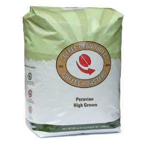 Coffee Bean Direct Peruvian High Grown, Whole Bean Coffee, 5 Pound Bag 