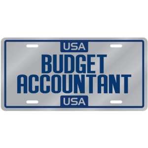  New  Usa Budget Accountant  License Plate Occupations 