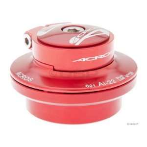  Acros BlockLock ZS44/28. 6 Upper Headset Assembly Red 