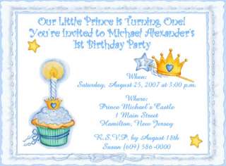   10 one piece flat invitations with envelopes design little prince 1