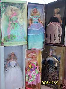 Lot of 6 Barbie  Spring Petals,Spring Tea Party,Simply   