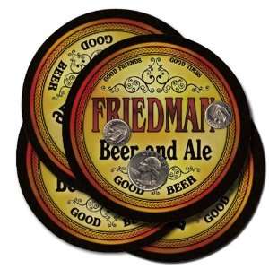  Friedman Beer and Ale Coaster Set