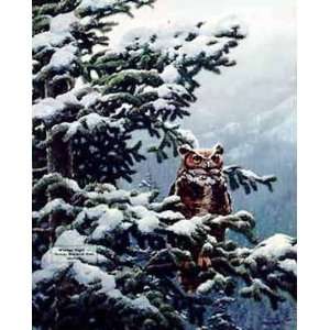  John Seerey Lester   Winter Vigil Great Horned Owl