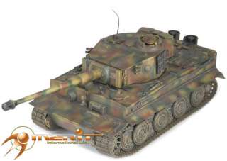 18 JSI German Tiger Tank I Late Type Plastic Model  