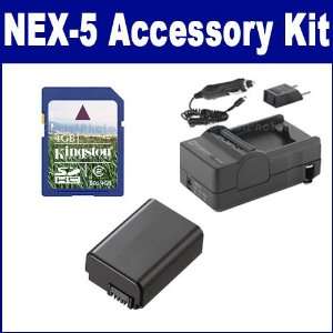  Sony Alpha NEX 5 Digital Camera Accessory Kit includes 