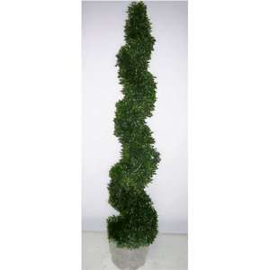 4 INDOOR/OUTDOOR Boxwood Spiral Topiary