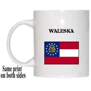  US State Flag   WALESKA, Georgia (GA) Mug Everything 