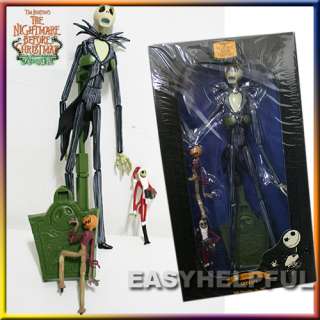 30cm Jack Nightmare Before Christmas 10th Anniversary Special Action 