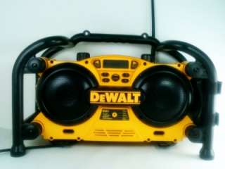 Dewalt DC011 Heavy Duty Work Site Radio/Battery Charger 7.2 18v XRP 
