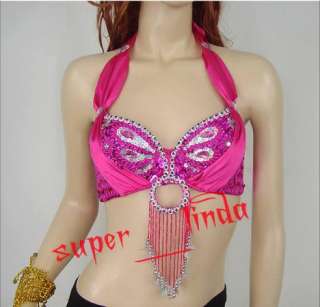 Belly Dance Costume Top bra US Size 32 34B/C 11 colours  