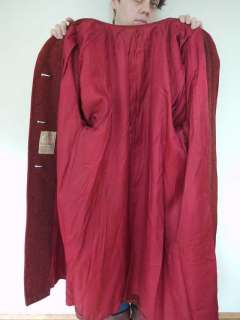   50s HARRIS TWEED Scottish Wool Full Length Coat Jacket Womens  