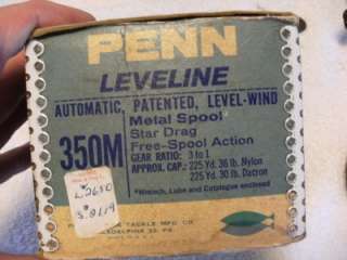 OLD VINTAGE PENN 350M LEVEL LINE A IN BOX LOOKS TO HAVE NOT BEEN USED 