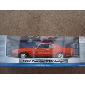  1969 Pontiac GTO Judge Orange 118 Scale Toys & Games