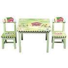 New Wooden Kids Farm House Hand Painted Table Chair Set