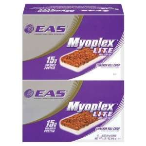  EAS Myoplex Lite Bar Cinnamon Roll Crisp / 1.9 oz wrapper 
