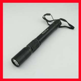 NEW 8W White LED 3AA Handy Camping Flashlight Torch  