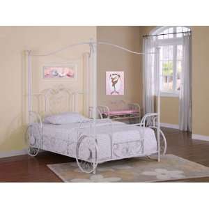   Carriage Canopy Full Size Bed (includes Bed Frame)