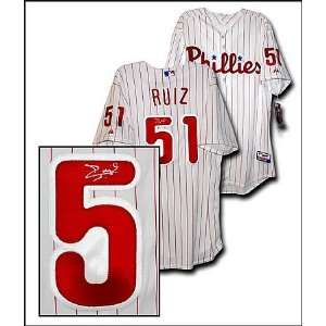 Carlos Ruiz Autographed Jersey   Authentic Everything 