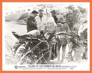 JUNE BLAIR & JEFF RICHARDS Island of Lost Women 1959  