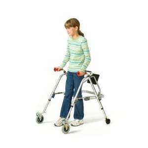Pre Adolescent Walker with Built In Seat Wheels/Swivel 4 Wheels / Non 