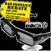 NEW 100% Compatible 3D Glasses for Samsung SSG 2100AB 814358010143 