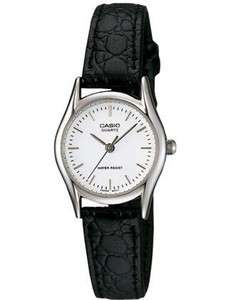 CASIO LTP1094E 7A LADIES CASUAL ANALOG DRESS WATCH GENUINE LEATHER 