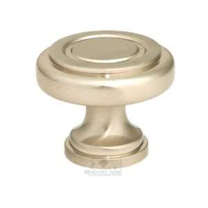  Home adorned   solid brass 1 1/4 diameter ringed knob in 